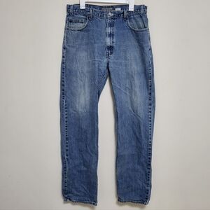 Vintage Y2K Levis Silver Tab Men's Baggy Jeans 100% Cotton Size 36x34